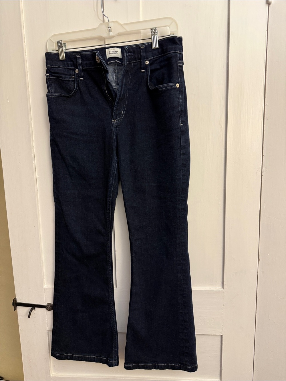 Citizens Of Humanity Dark Indigo Flare Jeans